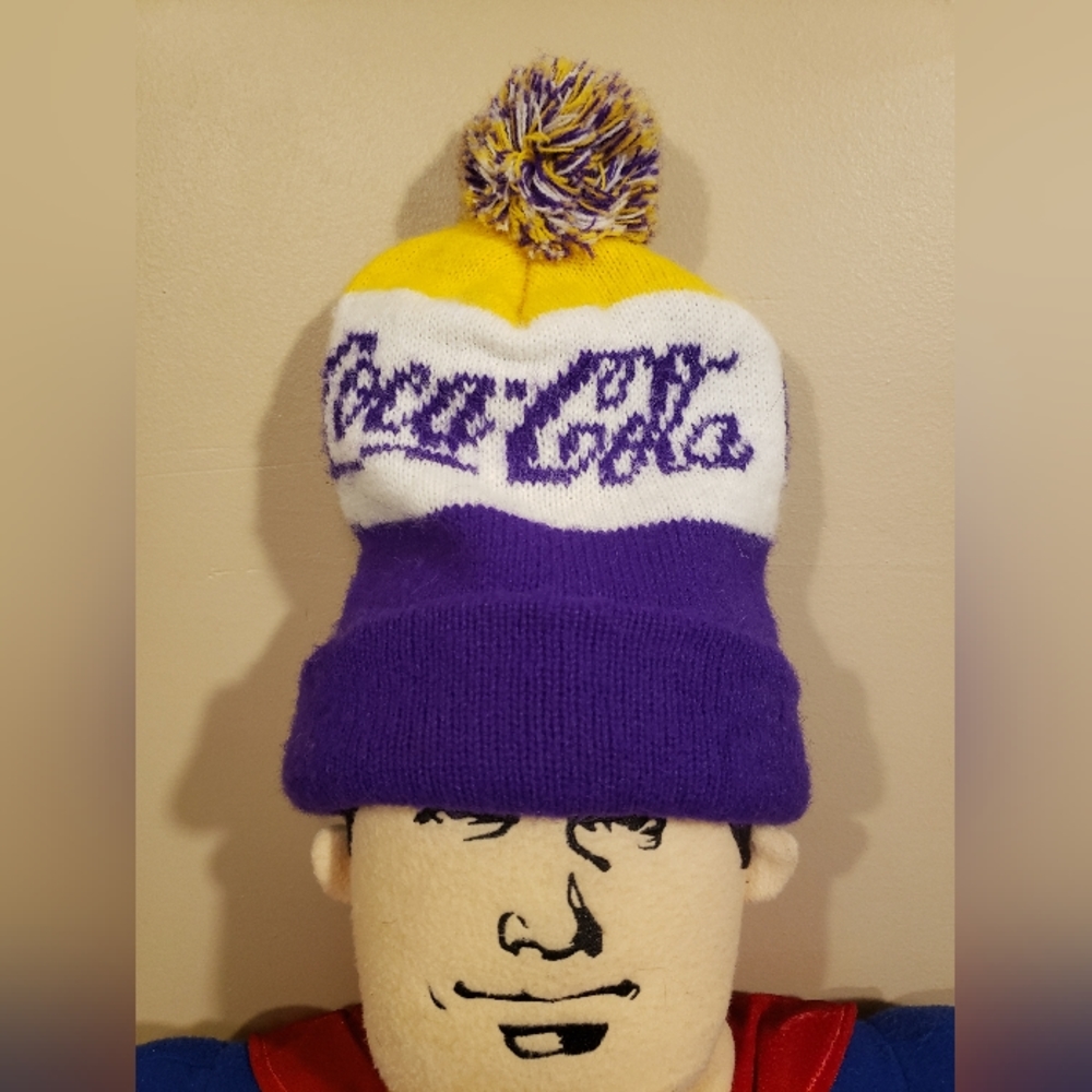 UTAH JAZZ COCA-COLA POMPOM BEANIE